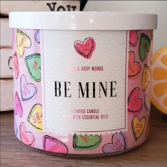 Bath & Body Works Other - Bath and Body Works BE MINE Valentines Candle
